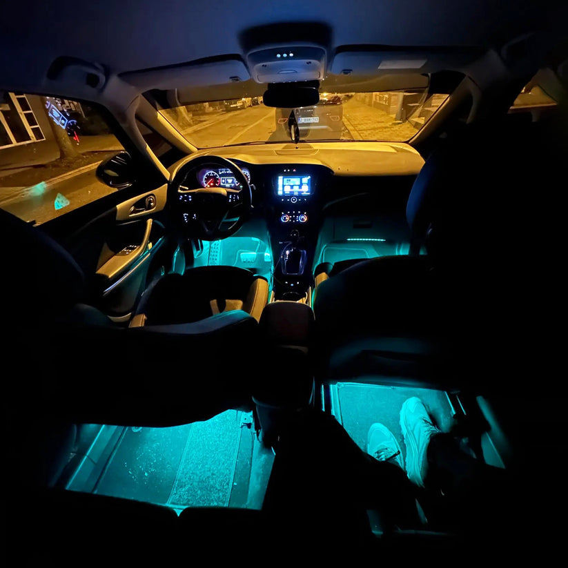 Éclairage d'ambiance de voiture intérieur de lumière ambiante 6 en